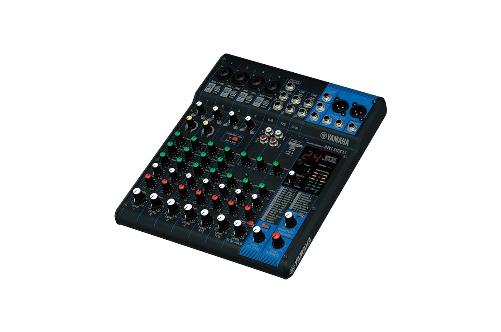 Mezcladora Yamaha Mg10xu Pasiva Con Efectos Y Usb