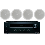 Kit Amplificador Onkyo Tx8220 Y 4 Bocinas Wharfedale C250