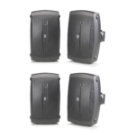 Kit De 4 Bocinas Yamaha Nsaw150 Negras