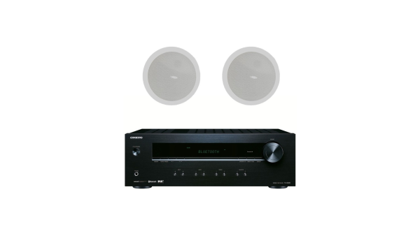 Kit Amplificador Onkyo Tx8220 Y 2 Bocinas Wharfedale C250