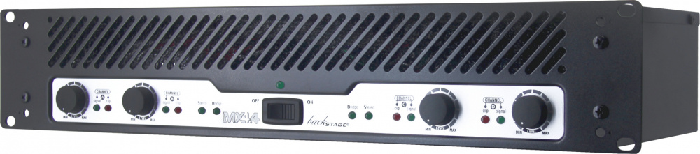 Amplificador De Audio Backstage Mx4.4 800w 4 Canales 2 Zonas_2