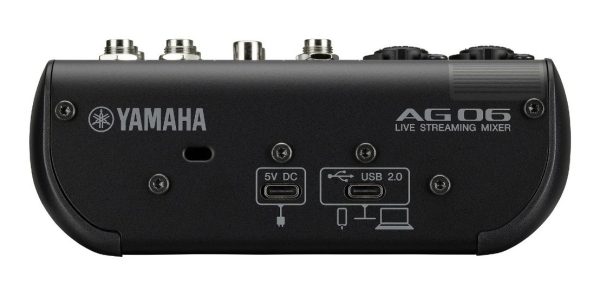 Mezcladora Yamaha para Streaming Ag06mk2_1