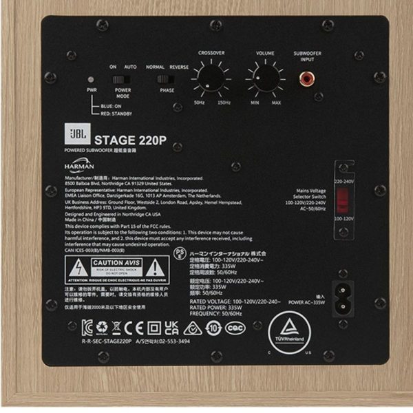 Subwoofer Activo JBL Stage 220p negro 12 pulgadas_3