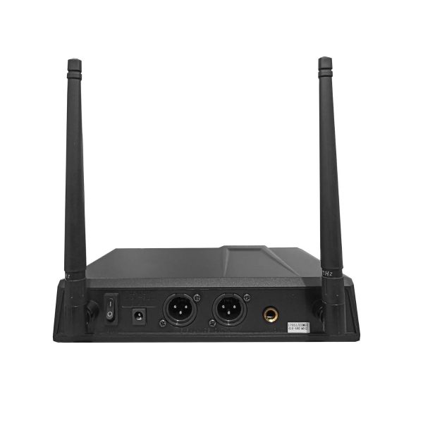 Microfono Inalambrico Doble Krieg Kdc500 Uhf_2