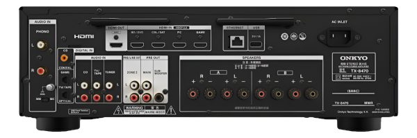 Receptor Amplificador Onkyo Tx-8470 Estereo Bluetooth Wifi_1
