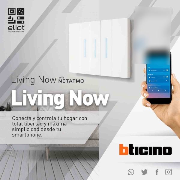 Atenuador completo Livingnow Smart Bticino K4411cm2_1