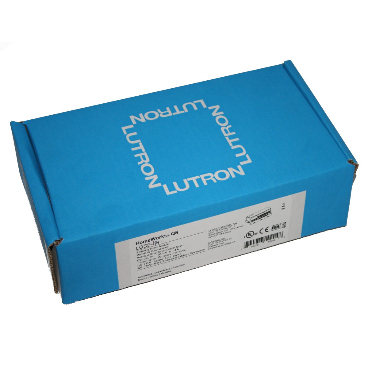 Modulo De Switcheo De 4 Zonas Lutron Homeworks Lqse-4s8-120d_4