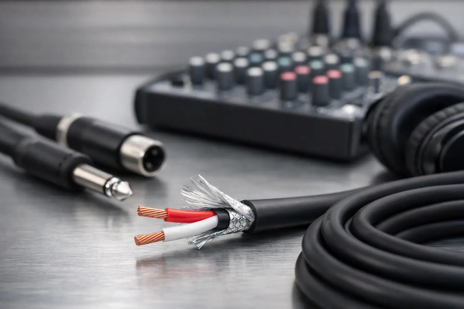 Cable para audio libre de oxígeno calibre 14