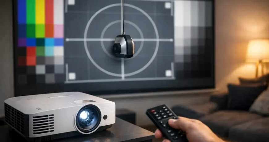 Cómo calibrar proyector para cine en casa
