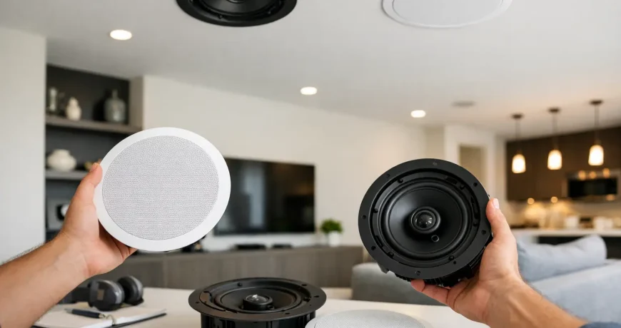 Cómo elegir bocinas empotrables de techo