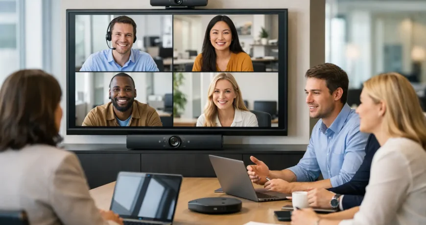 Mejores soluciones para videoconferencia híbrida
